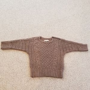 Ann Taylor LOFT cable knit sweater XS